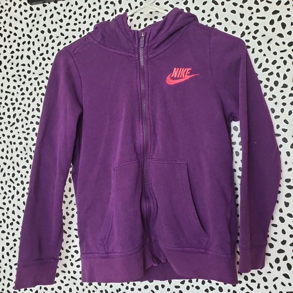 nike zip up jacket youth